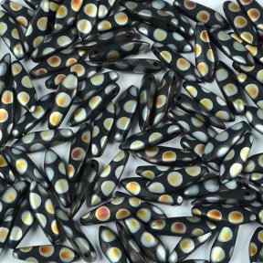 Glass Dagger 5х16 мм Jet Marea Dots Matted