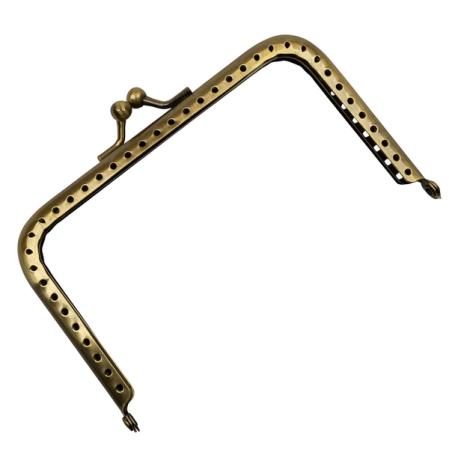 Фермуар прямоугольный 110х65 мм бронза