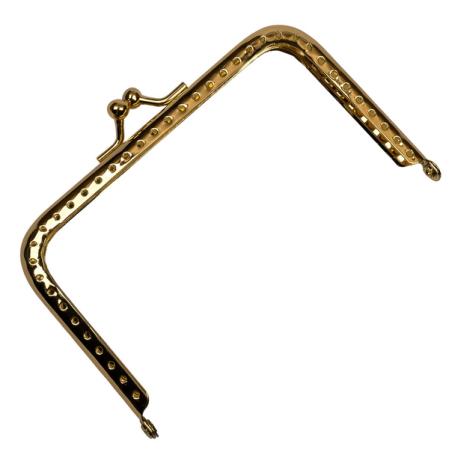 Фермуар прямоугольный 110х65 мм золото