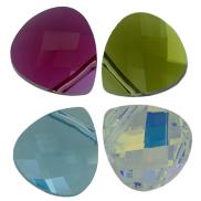 6012 Flat Briolette pendant