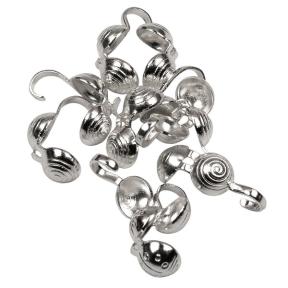 Каллоты 5 мм посеребренные (10 шт)