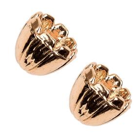 Колпачок концевой 10х9 мм розовое золото (1 пара)