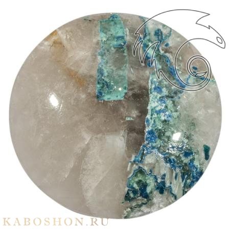 Шаттукит в кварце 1023431