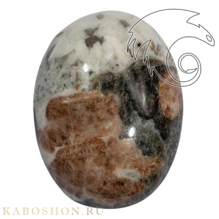 Гранат с везувианитом в кварце 1026407