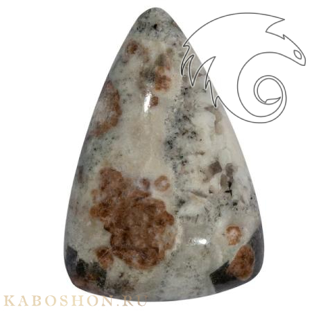 Гранат с везувианитом в кварце 1026431