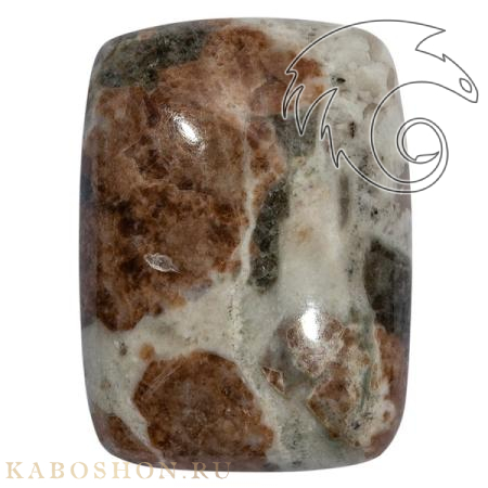 Гранат с везувианитом в кварце 1026440