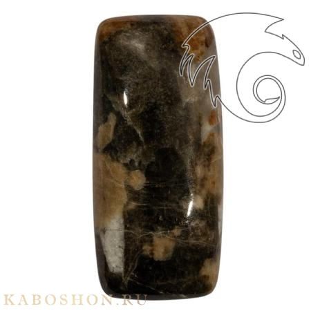 Гранат с везувианитом в кварце 1026483