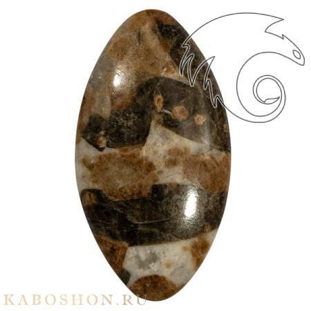 Гранат с везувианитом в кварце 1026508