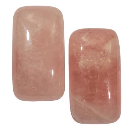 Кварц розовый (пара) 1026603