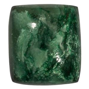 Кабошоны фуксита из Бразилии