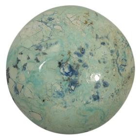 Опал с хризоколлой