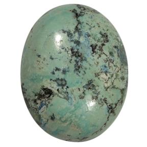 Опал с хризоколлой