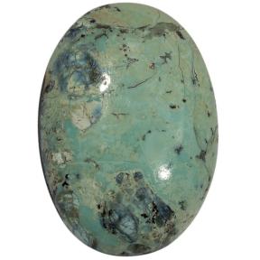 Опал с хризоколлой