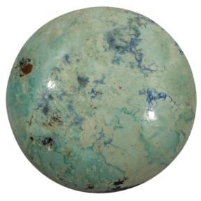 Опал с хризоколлой