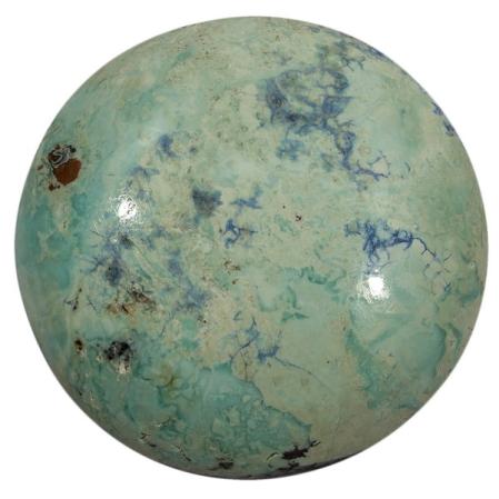 Опал с хризоколлой