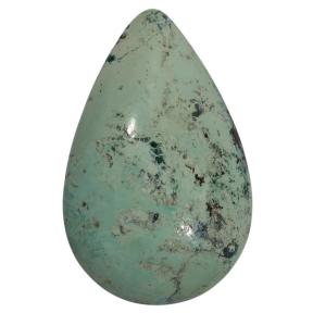 Опал с хризоколлой