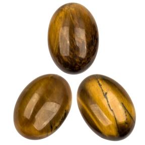 Тигровый глаз овальный 14х10 мм