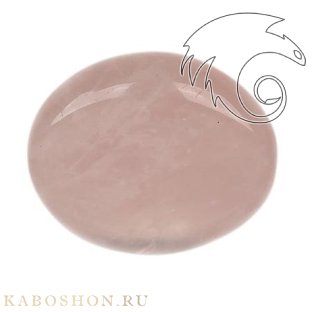 Palm stones Розовый кварц SK-149969