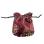 Подарочная сумочка из сатина малиновая bag-satin8