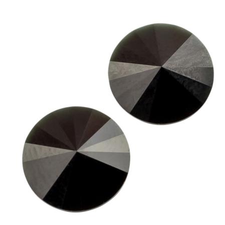 Swarovski Rivoli 12 мм Jet