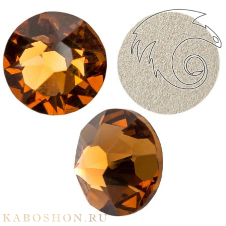 Swarovski Xirius Rose (no HF) ss 40 Smoked Topaz 2088-ss40-220