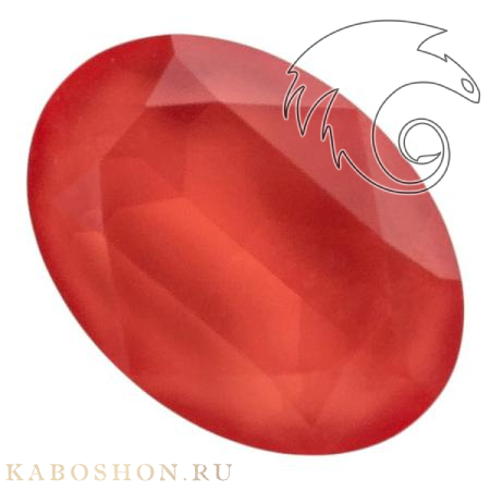 Swarovski Oval Fancy stone 14х10 мм Crystal Lt. Coral 4120-14-001-L116S