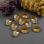 Swarovski Oval Fancy stone 14x10 мм Crystal Ochre DeLite 4120-14-001-L131D