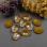 Swarovski Oval Fancy stone 14x10 мм Crystal Ochre DeLite 4120-14-001-L131D