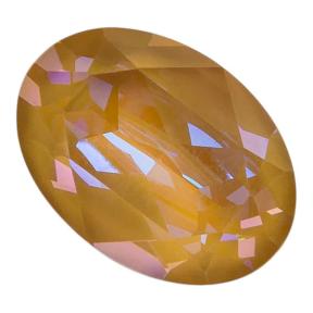 Swarovski Oval Fancy stone 14x10 мм Crystal Ochre DeLite