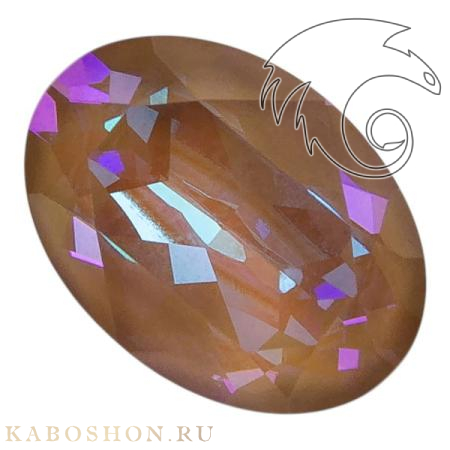Swarovski Oval Fancy stone 14x10 мм Crystal Cappuccino DeLite 4120-14-001-L133D