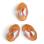 Swarovski Oval Fancy stone 14х10 мм Crystal Peach DeLite 4120-14-001-L140D
