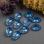 Swarovski Oval Fancy stone 14х10 мм Crystal Ocean DeLite 4120-14-001-L143D