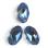 Swarovski Oval Fancy stone 14х10 мм Crystal Ocean DeLite 4120-14-001-L143D