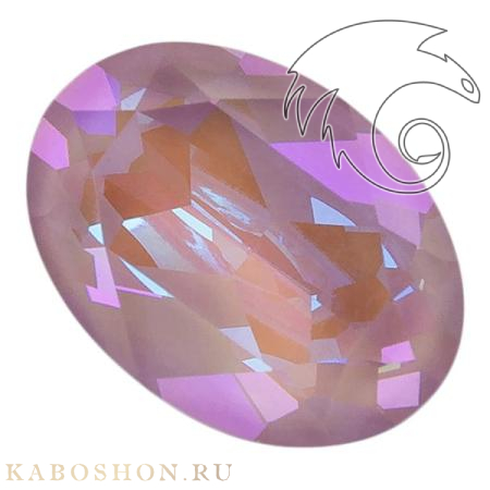 Swarovski Oval Fancy stone 14х10 мм Crystal Lavender DeLite 4120-14-001-L144D