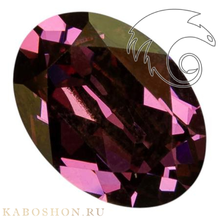 Swarovski Oval Fancy stone 14х10 мм Crystal Lilac Shadow 4120-14-001-LISH