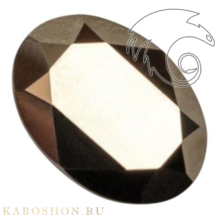 Swarovski Oval Fancy stone 14х10 мм Crystal Metallic Light Gold 4120-14-001-MLG
