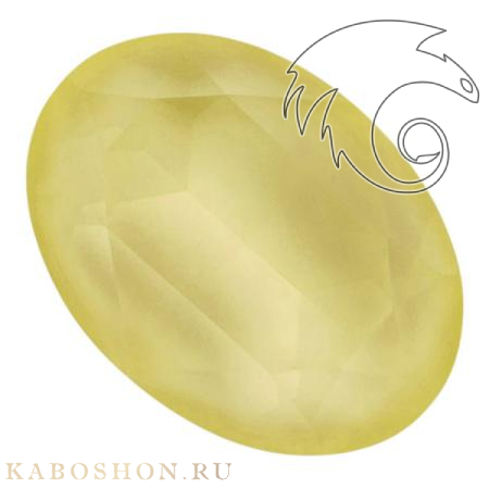 Swarovski Oval Fancy stone 14х10 мм Powder Yellow 4120-14-001-PYEL