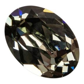 Swarovski Oval Fancy stone 14x10 мм Black Diamond