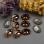 Swarovski Oval Fancy stone 14x10 мм Lt.Smoked Topaz 4120-14-221