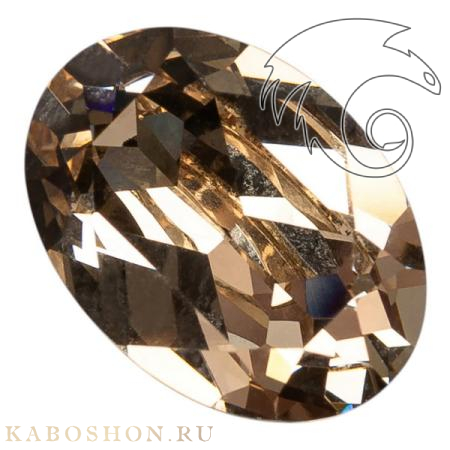 Swarovski Oval Fancy stone 14x10 мм Lt.Silk 4120-14-261