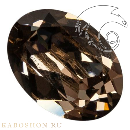 Swarovski Oval Fancy stone 14x10 мм Greige 4120-14-284