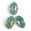 Swarovski Oval Fancy stone 14х10 мм Pacific Opal 4120-14-390