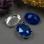 Swarovski Oval Fancy stone 18х13 мм Crystal Royal Blue 4120-18-001-L110S