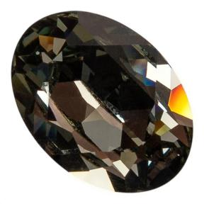 Swarovski Oval Fancy stone 18x13 мм Black Diamond