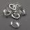 Оправа для Swarovski 4120 Oval Fancy stone 18х13 мм посеребрен. 4120-18-S-81431-silv