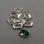 Оправа для Swarovski 4120 Oval Fancy stone 18х13 мм посеребрен. 4120-18-S-81431-silv
