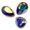 Swarovski Pear Fancy stone 14х10 мм Crystal AB 4320-14-001-AB Swarovski Pear Fancy stone 14х10 мм Crystal AB 4320-14-001-AB