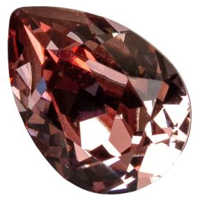 Swarovski Pear Fancy stone 14х10 мм Crystal Antique Pink Swarovski Pear Fancy stone 14х10 мм Crystal Antique Pink