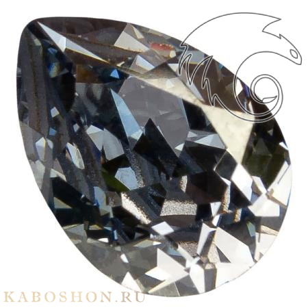Swarovski Pear Fancy stone 14х10 мм Crystal Blue Shade 4320-14-001-BLSH
