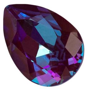 Swarovski Pear Fancy stone 14x10 мм Crystal Burgundy DeLite